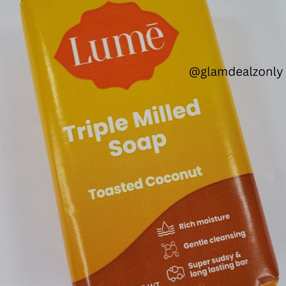 ✨NEW Lume Triple Milled Soap - Toasted Coconut ✨